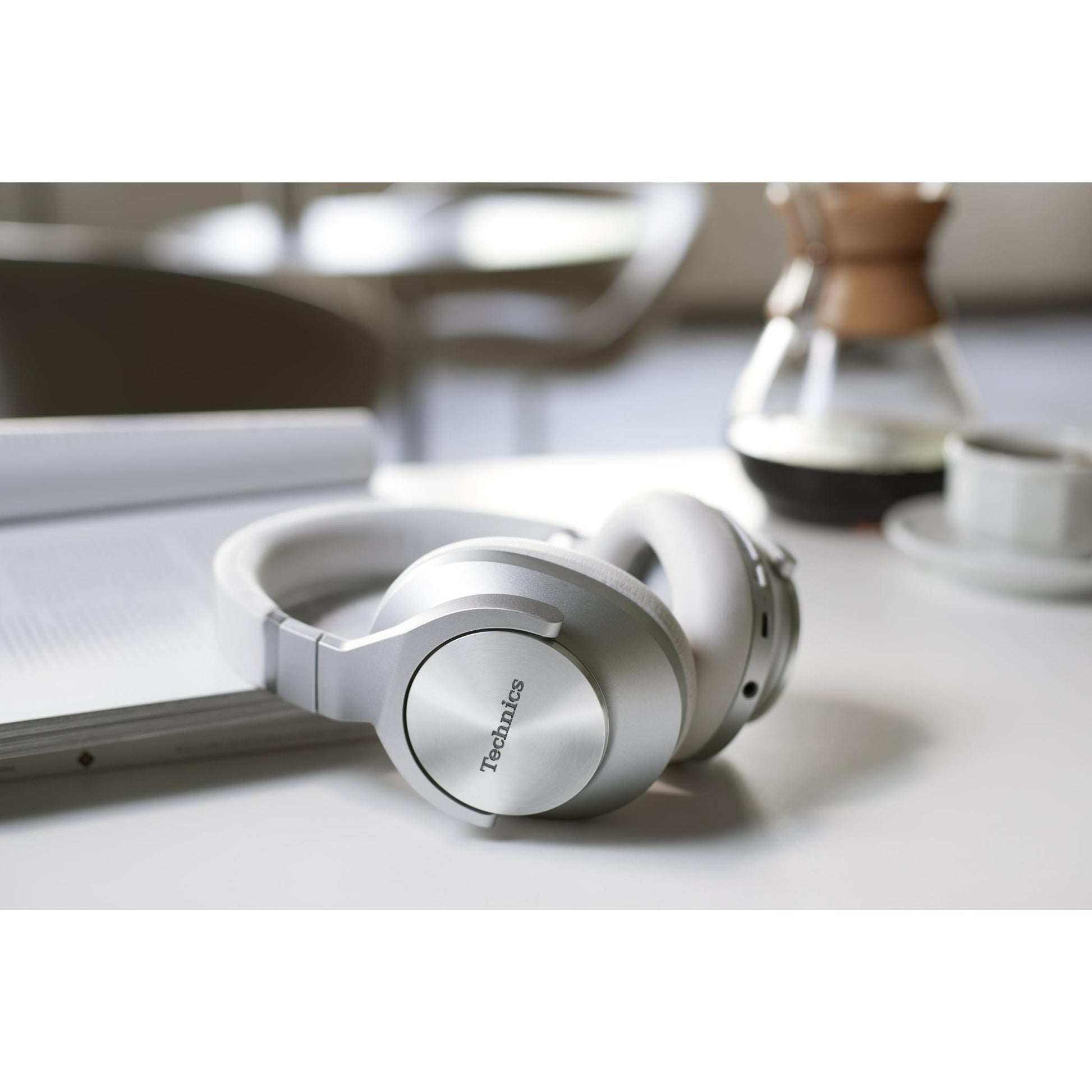 Technics Wireless Noise Cancelling Over-Ear Headphones (Silver)