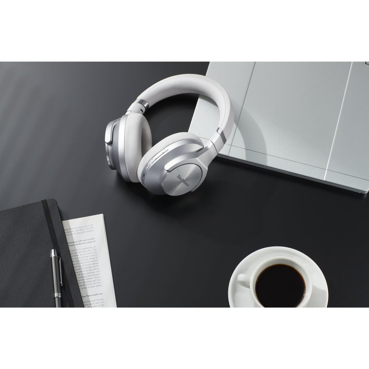 Technics Wireless Noise Cancelling Over-Ear Headphones (Silver)
