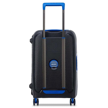 Delsey Moncey 55 cm 4 Wheel Carry-on Suitcase - Black / Blue