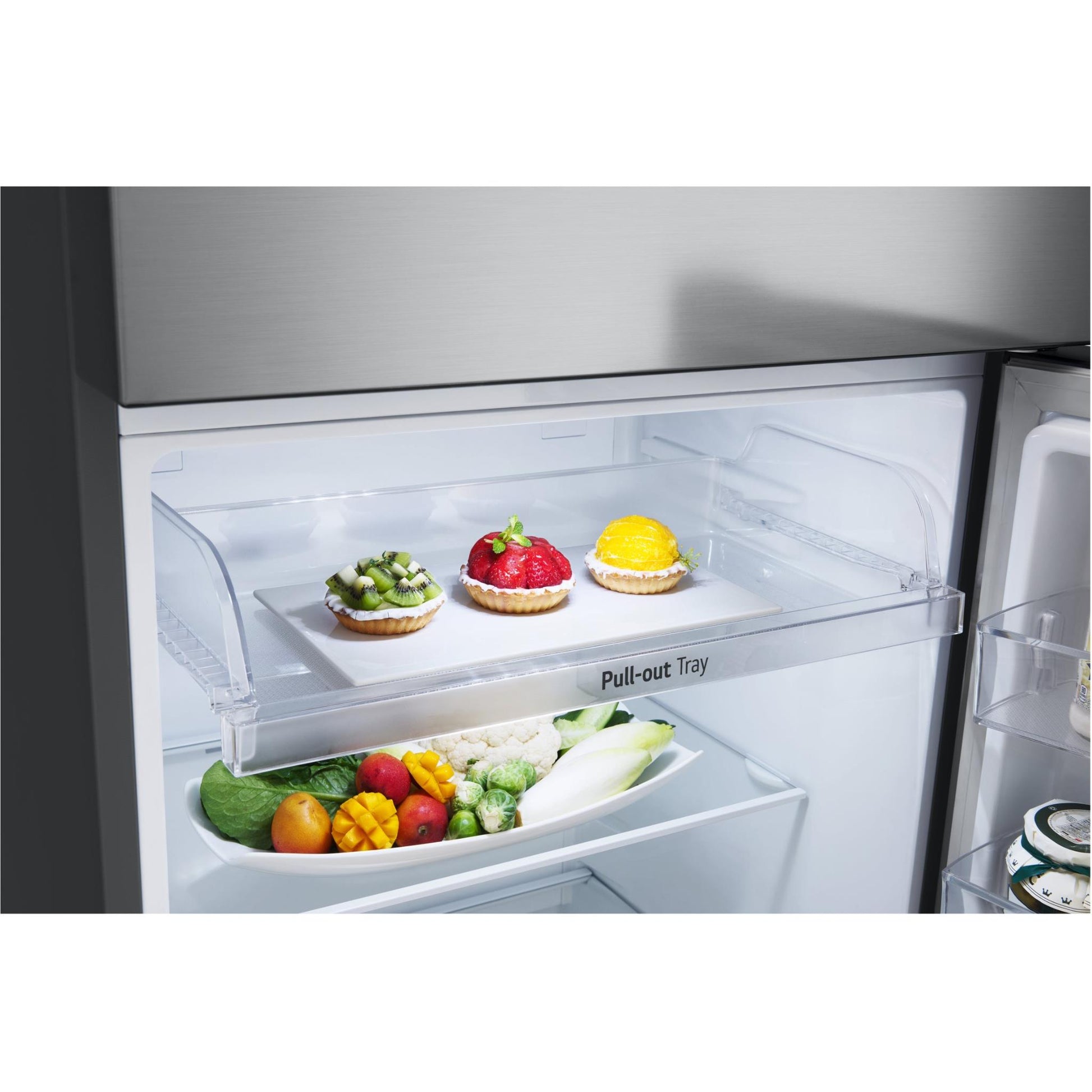 LG GT-5S 375L Top Mount Fridge (Stainless Finish)