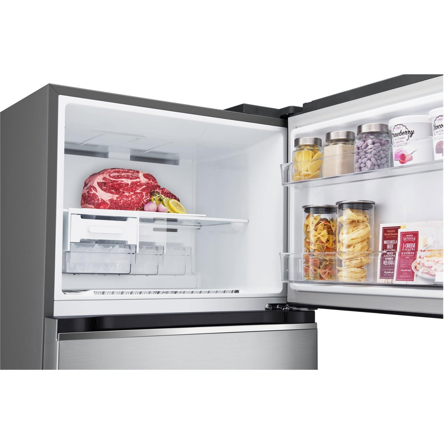 LG GT-5S 375L Top Mount Fridge (Stainless Finish)