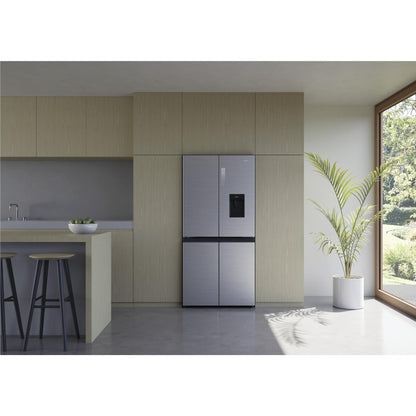 Haier HRF580YHS 508L Quad Door Fridge (Satina)