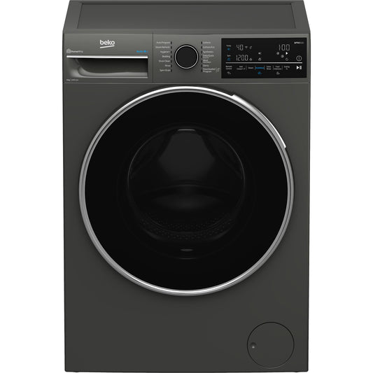 Beko BFLB904ADG 9kg Auto Dose Front Load Washing Machine (Graphite)