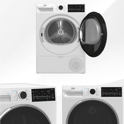 Beko BDPB904HW 9kg Hybrid Heat Pump Dryer (White)