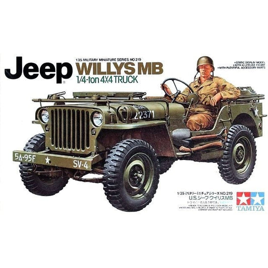 Tamiya 1/35 Jeep Willys MB 1/4Ton 4x4 Truck