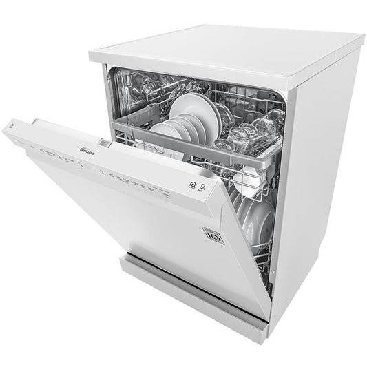 LG XD5B14WH QuadWash 14-Place Setting Freestanding Dishwasher (White)