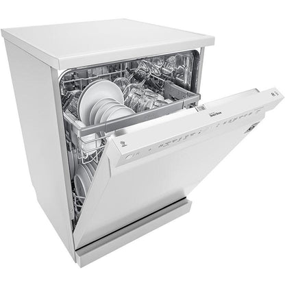 LG XD5B14WH QuadWash 14-Place Setting Freestanding Dishwasher (White)