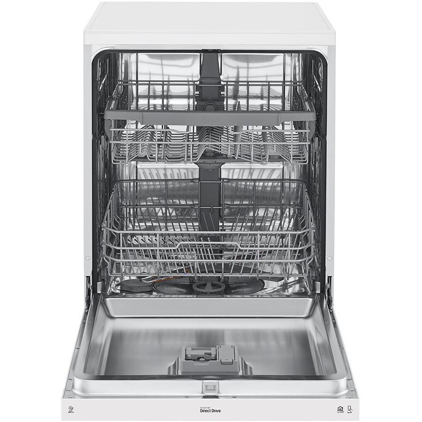LG XD5B14WH QuadWash 14-Place Setting Freestanding Dishwasher (White)