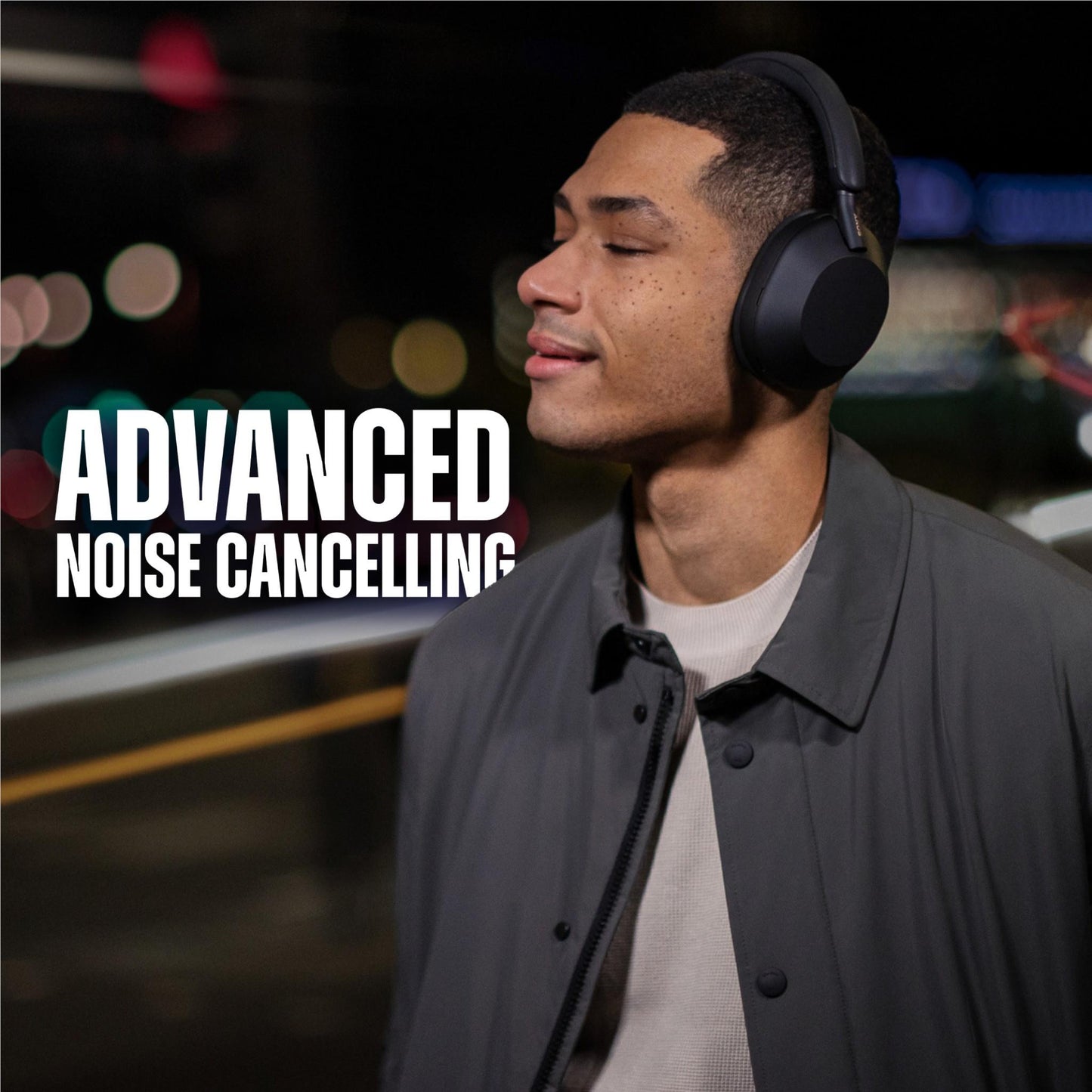 Sony WH-1000XM5 Premium Noise Cancelling Wireless Over-Ear Headphones (Black)