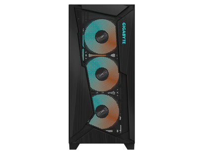 Gigabyte C301 RGB Mid Tower EATX Case - Black (GB-C301G)