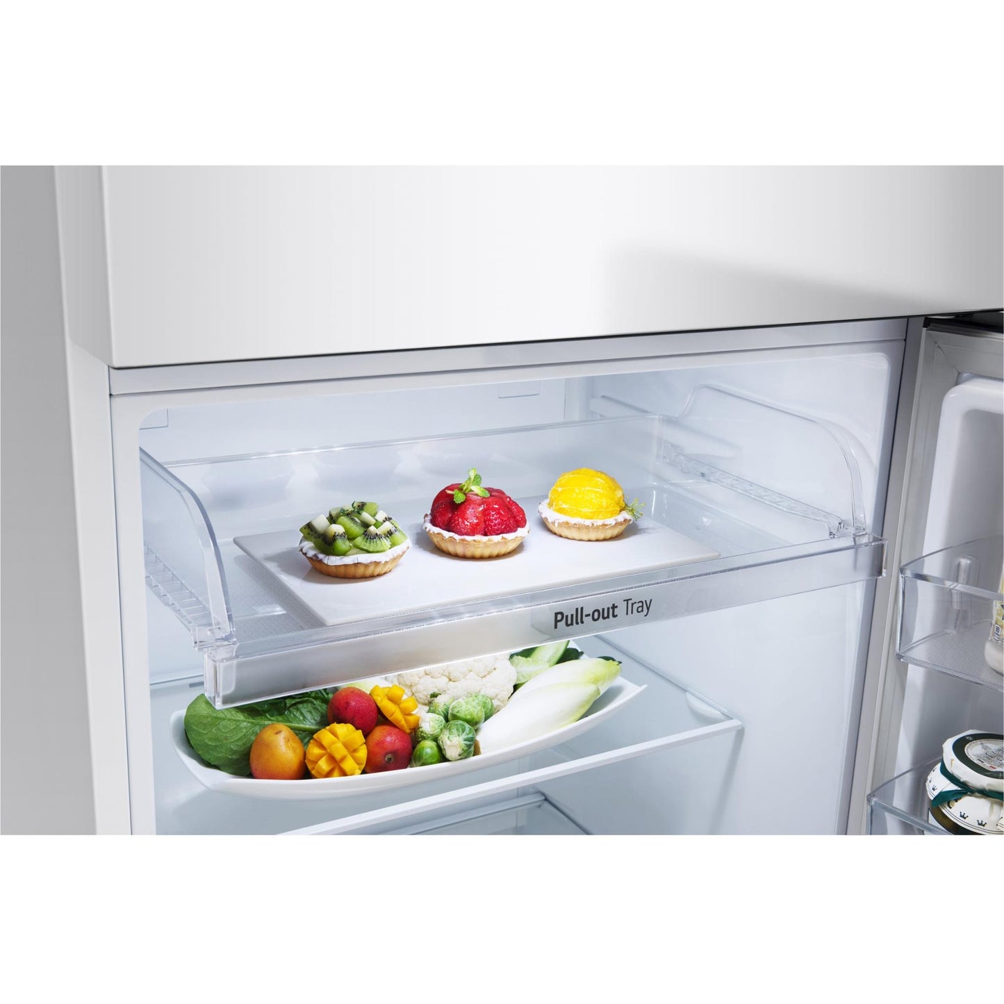 LG GT-5W 375L Top Mount Fridge (White)