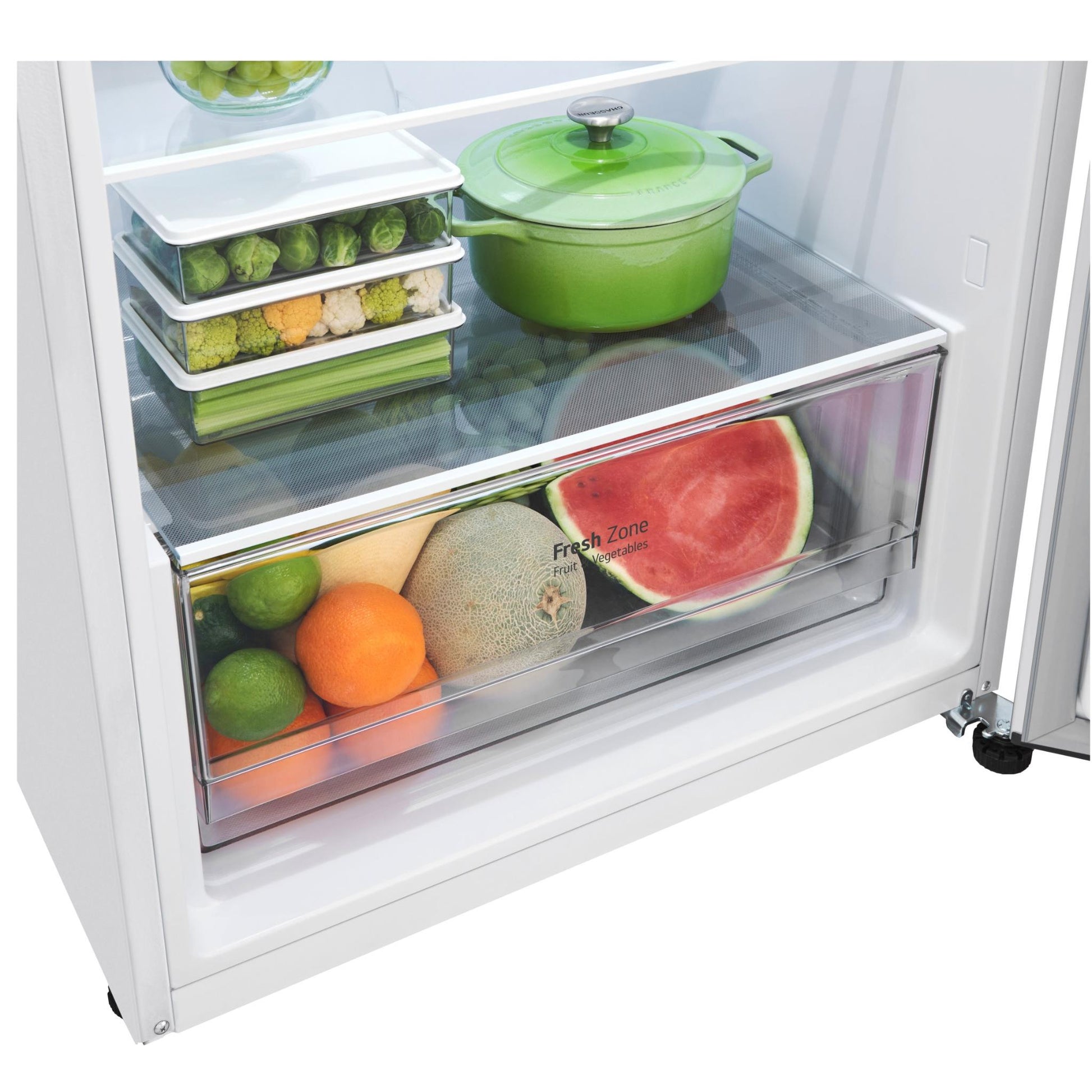 LG GT-5W 375L Top Mount Fridge (White)