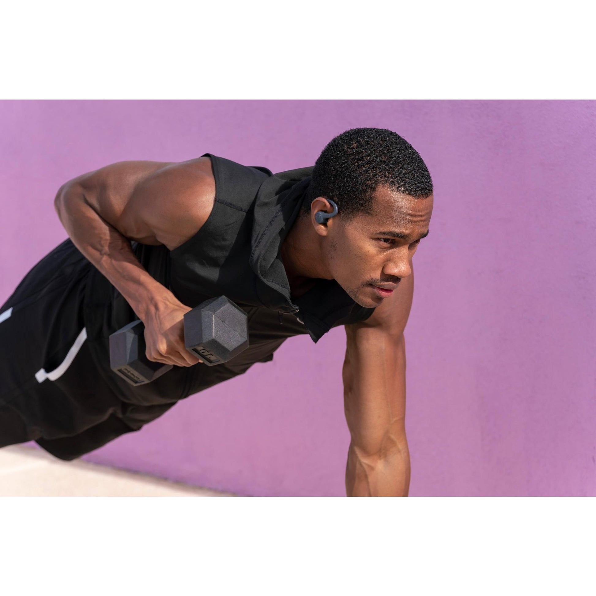 JLab Go Sport+ True Wireless In-Ear Headphones (Graphite)