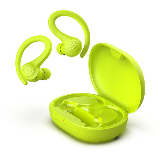 JLab Go Sport+ True Wireless In-Ear Headphones (Neon Yellow)