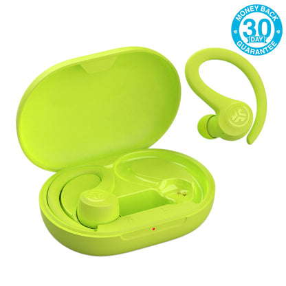JLab Go Sport+ True Wireless In-Ear Headphones (Neon Yellow)