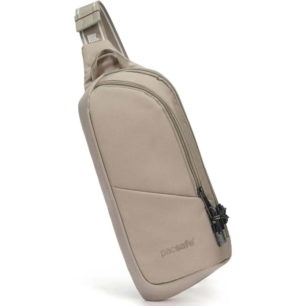 Pacsafe V Action Anti-Theft RFID Blocking Slashguard Sling Pack Beige