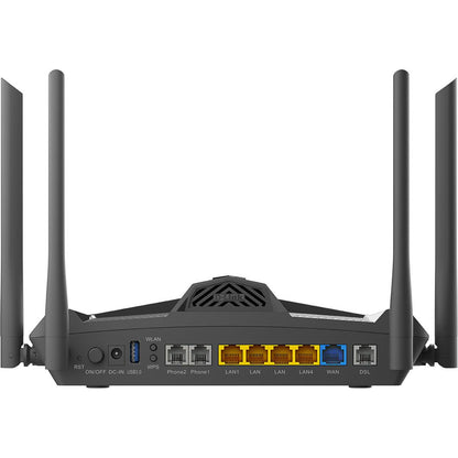 D-Link AX1800 Wi-Fi 6 ADSL2/VDSL2+ Modem Router with VoIP
