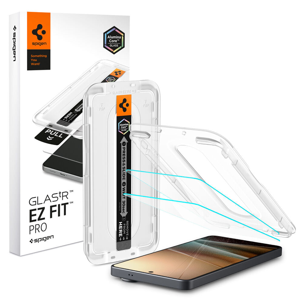 Spigen Galaxy S26 Ultra GLAS.tR EZ Fit Pro Anti Reflection 2PCS Screen Protector (Clear)