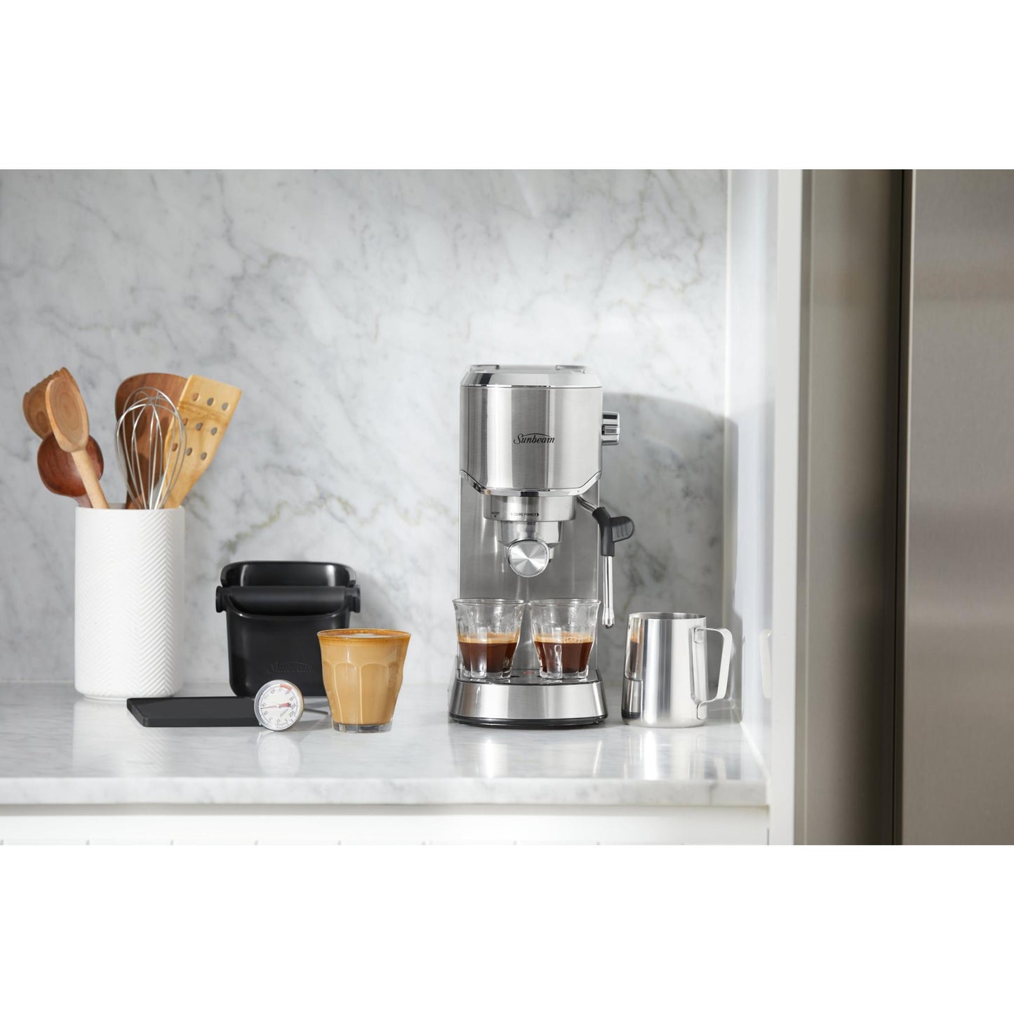 Sunbeam Compact Barista Manual Coffee Machine