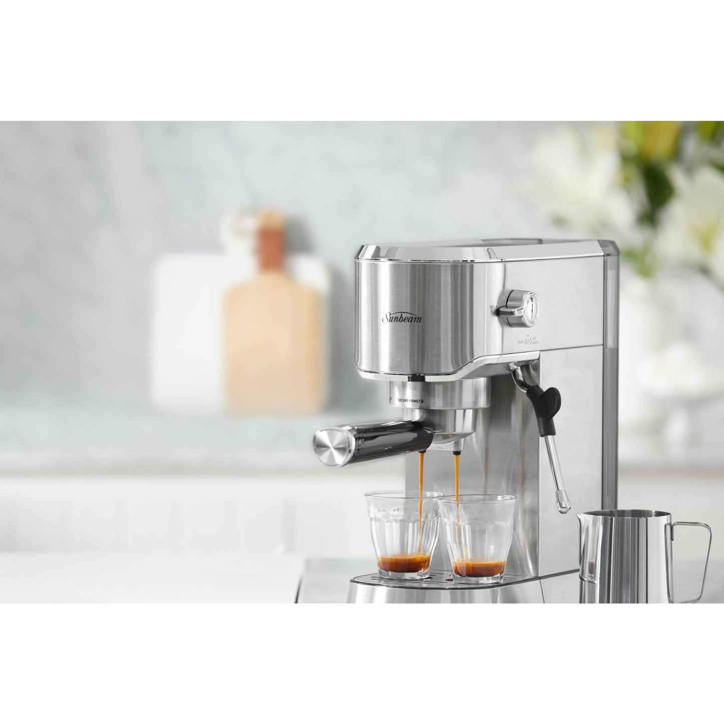 Sunbeam Compact Barista Manual Coffee Machine