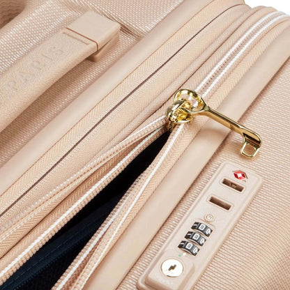 Delsey Luggage Chatelet Air 2.0 4-Wheel Suitcase Beige Rose/Gold 66cm