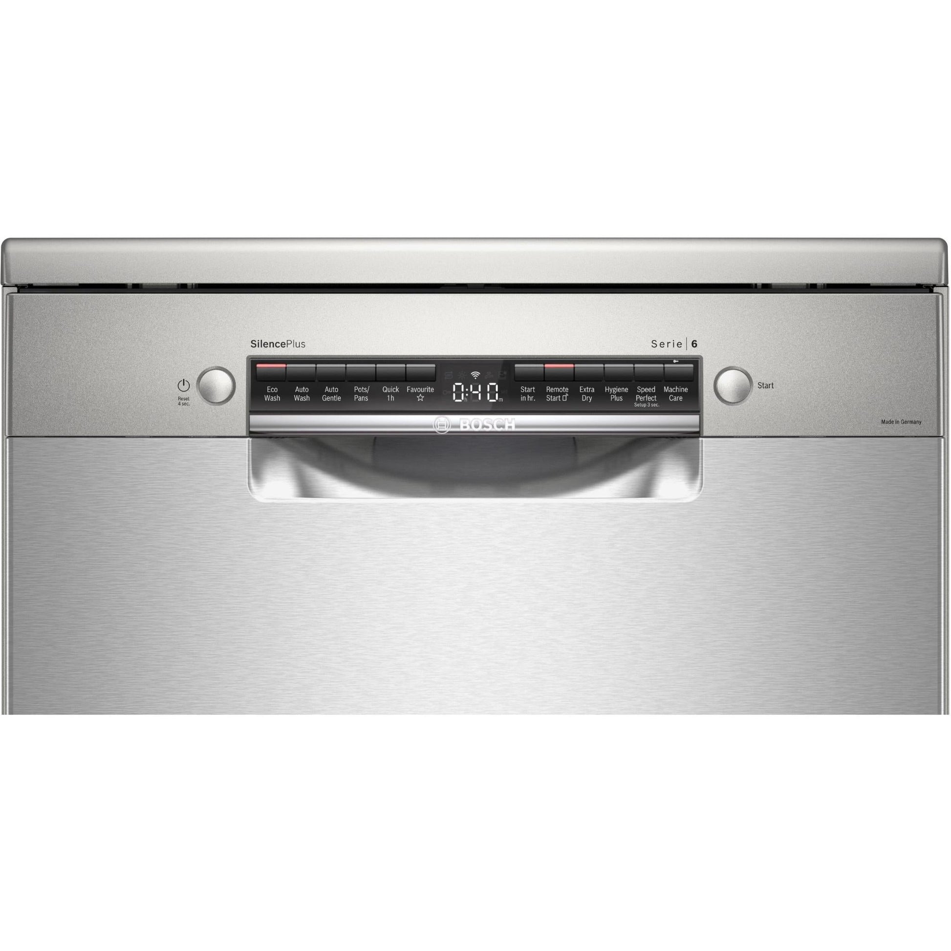 Bosch SMS6HCI02A Series 6 15-Place Setting Freestanding Dishwasher (Stainless Steel)