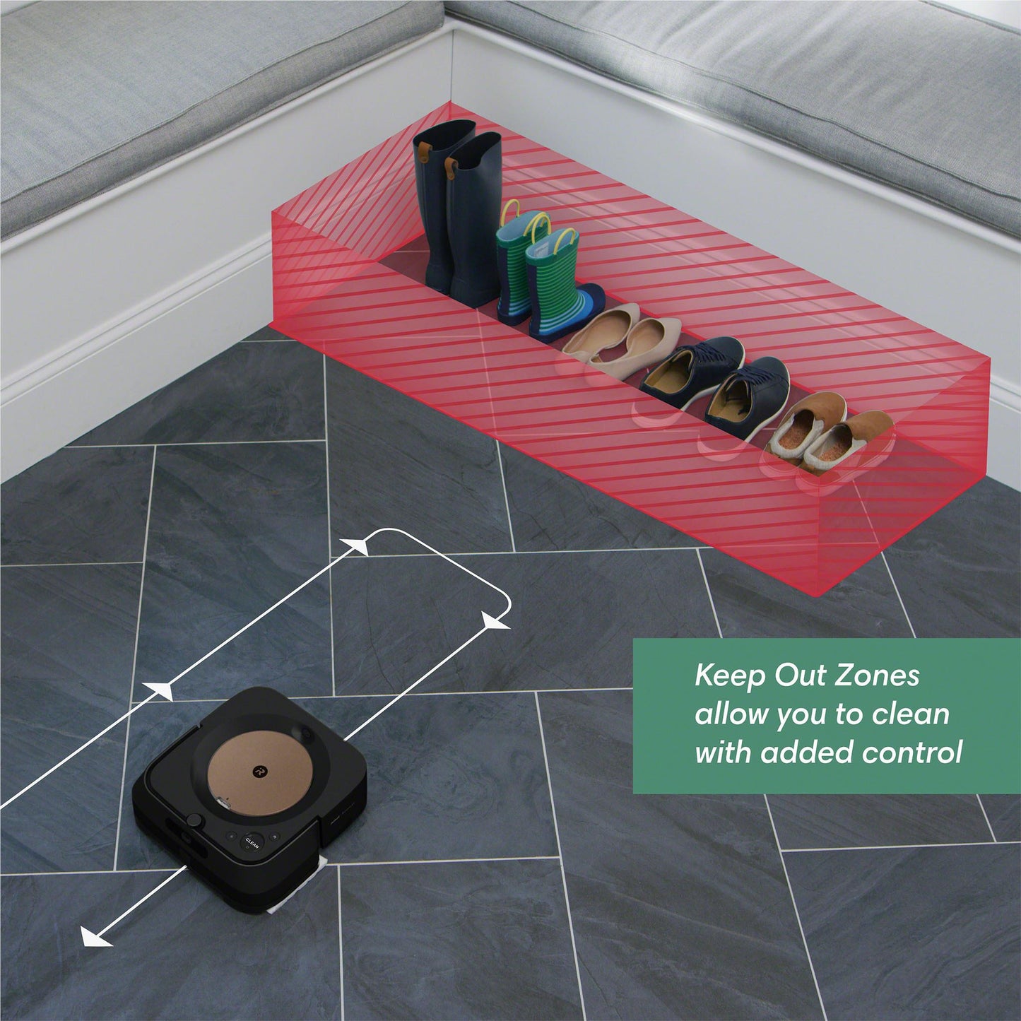 iRobot Braava Jet M6 Robot Mop (Black)