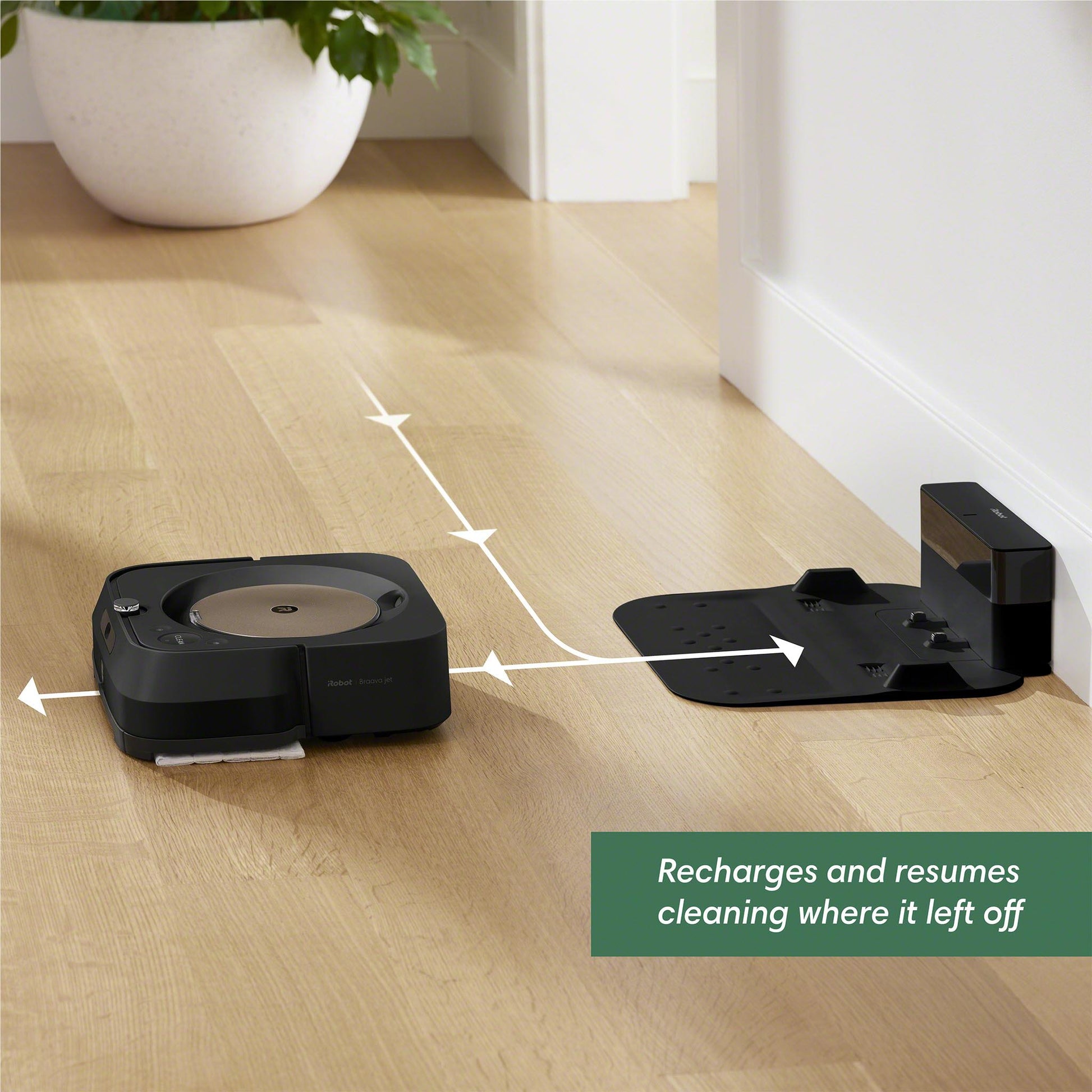 iRobot Braava Jet M6 Robot Mop (Black)