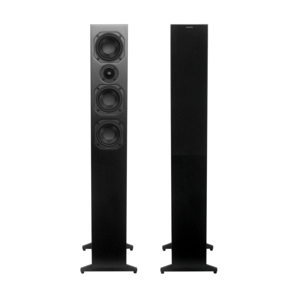 Scansonic HD 2-Pieces L9 Series Floorstanding Home Speakers 150W (Walnut)