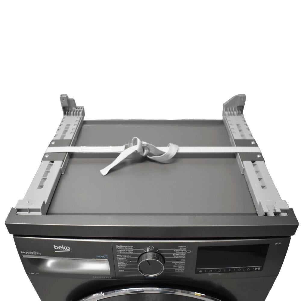 Beko Stacking Kit with Belt (Grey)