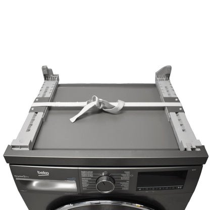 Beko Stacking Kit with Belt (Grey)