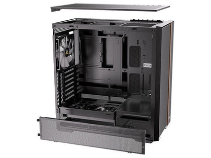 Antec FLUX REAR Wood Trim Tempered Glass ATX Mid-Tower Case