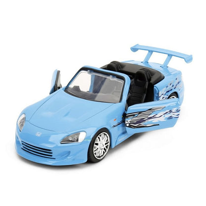 Jada 1:32 Scale Fast & Furious 2001 Honda S2000 Blue Remix Diecast Vehicle Model