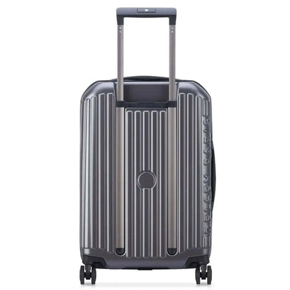 Delsey Securtime Zip 55 cm Top Opening 4-Wheel Expandable Cabin Suitcase - Grey