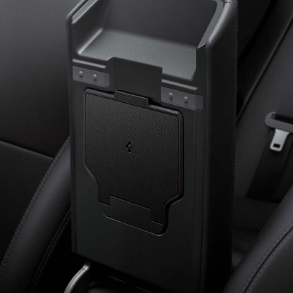 SPIGEN Tesla Y Juniper (2025-2026) Y L TO221H Center Console Hidden Storage Box (Carbon Edition)