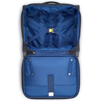 Delsey Brochant 3 - 38 cm 2-Wheel Underseater Cabin Suitcase - Deep Black