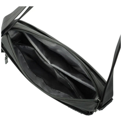 Hedgren EYE Medium Shoulder Bag RFID Nylon 5.7L Padded Pocket Black Ink