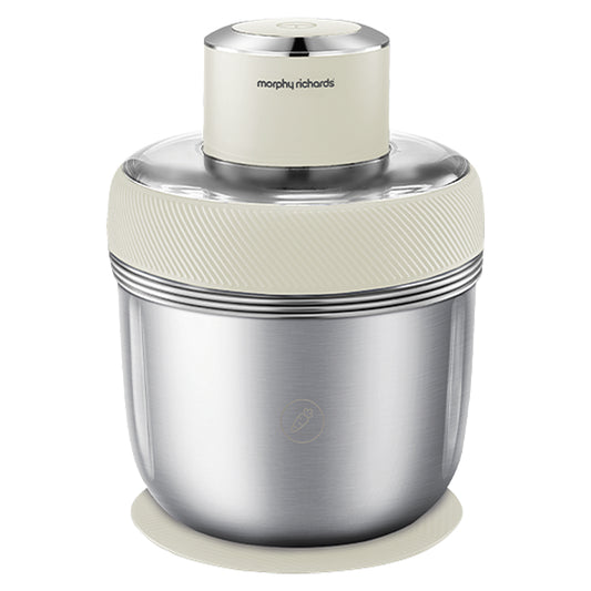 Morphy Richards Stainless Steel Electric Kitchen Cooking Chopper (White)