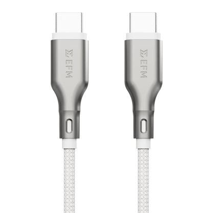 EFM USB-C to USB-C Essential Power 2M Cable (White)