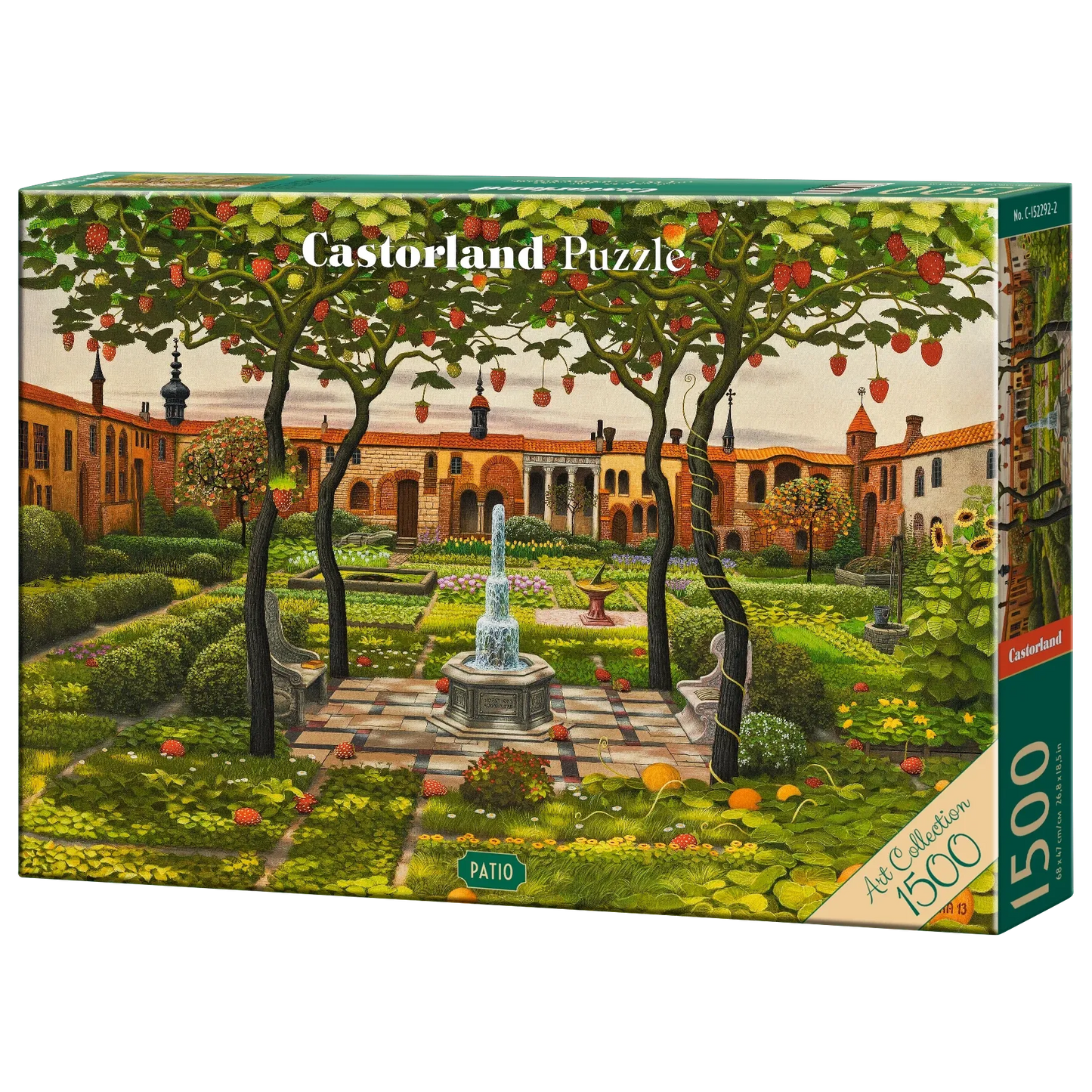 Castorland 1500-Pieces Patio Art Collection Puzzle