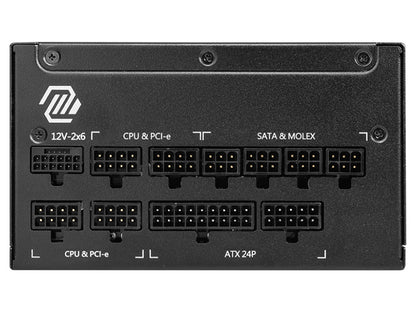 MSI MAG A1000GL PCIE5 1000W 80+ Gold ATX Fully Modular Power Supply