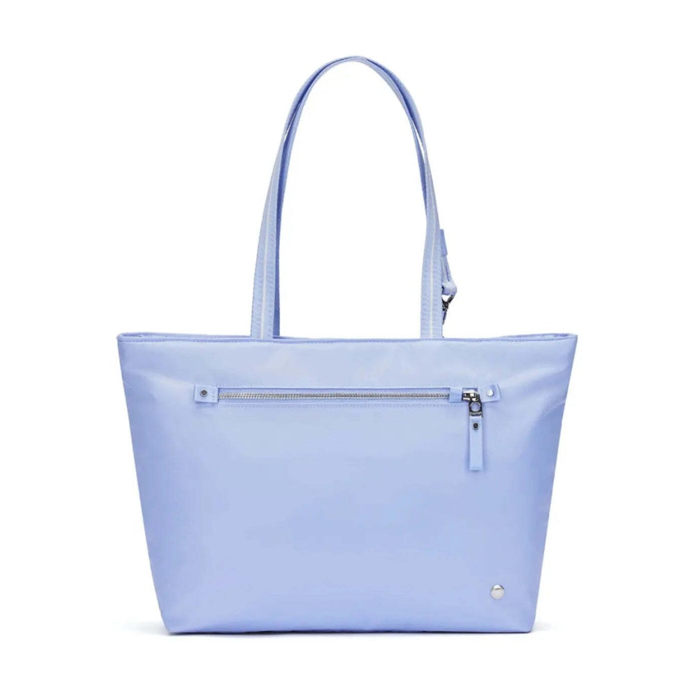 Pacsafe W Anti-Theft RFID Blocking Carryall 13" Laptop Tote Bag Serenity Blue