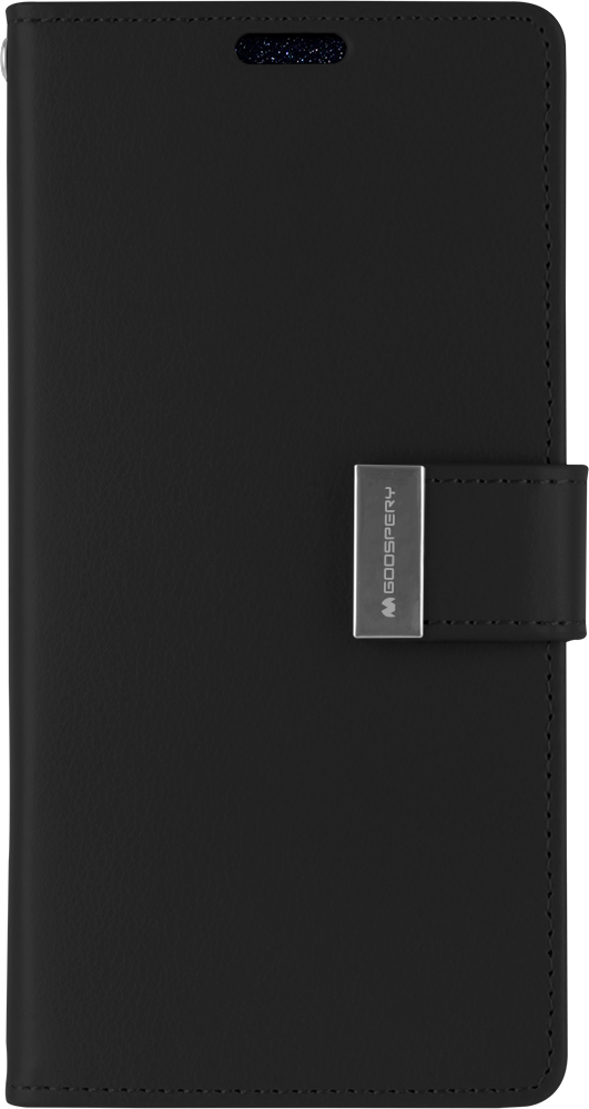 Goospery Rich Diary for iPhone 11 Pro Max - Black