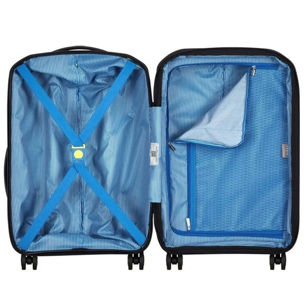 Delsey Anvers 55 cm 4 Wheel Expandable Carry-on Suitcase - Teal
