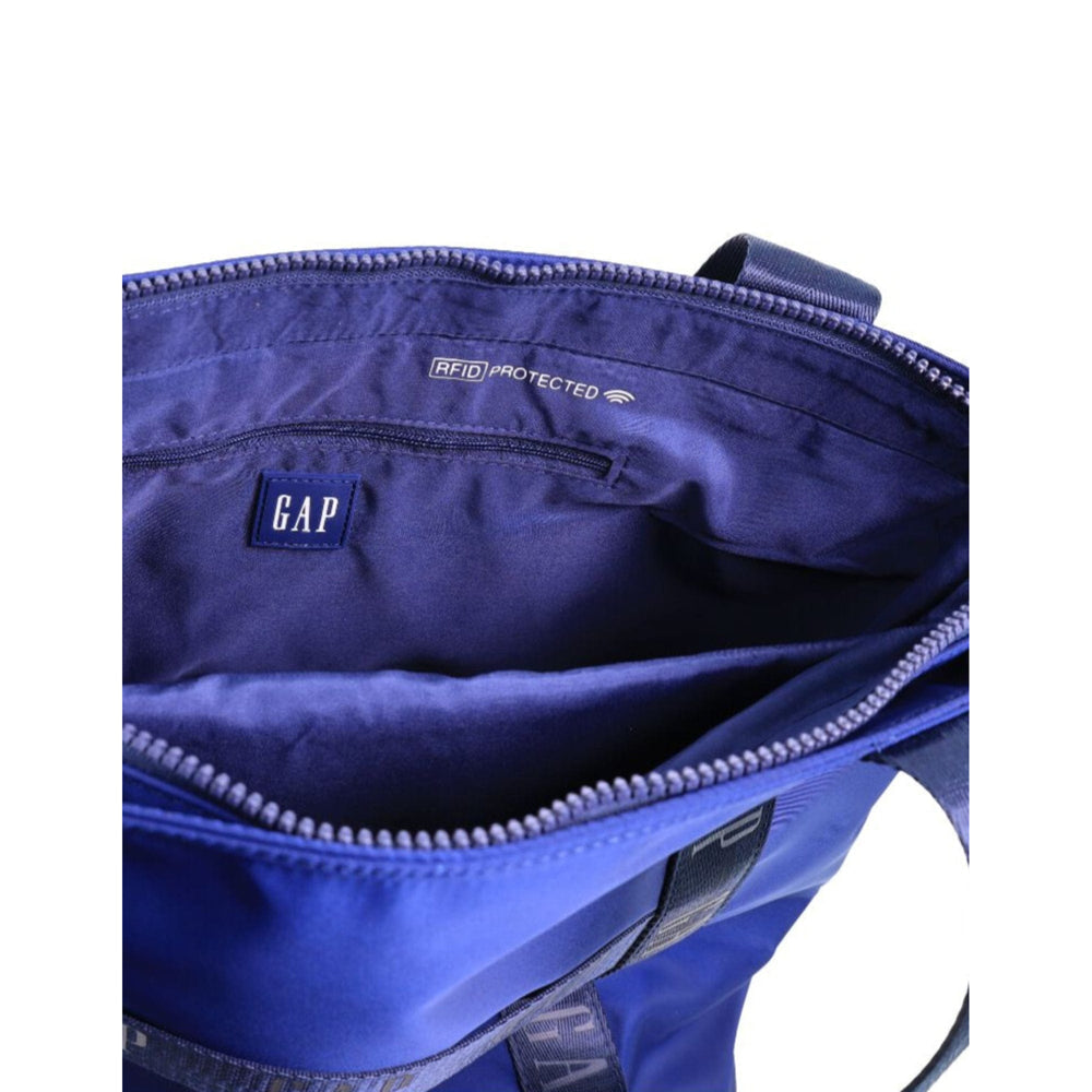 GAP Women's Travel Nylon Tote/Shoulder Bag w/ Secure Zip 39x30cm Blue