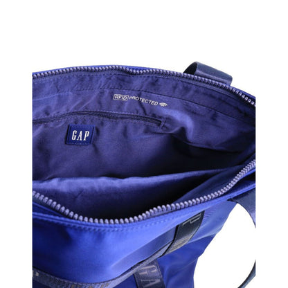 GAP Women's Travel Nylon Tote/Shoulder Bag w/ Secure Zip 39x30cm Blue