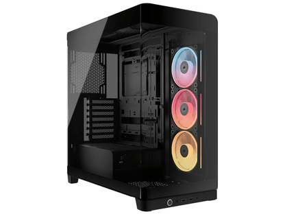 Corsair FRAME 4500X LX-R RGB iCUE LINK Panoramic Glass ATX Mid-Tower Case - Black