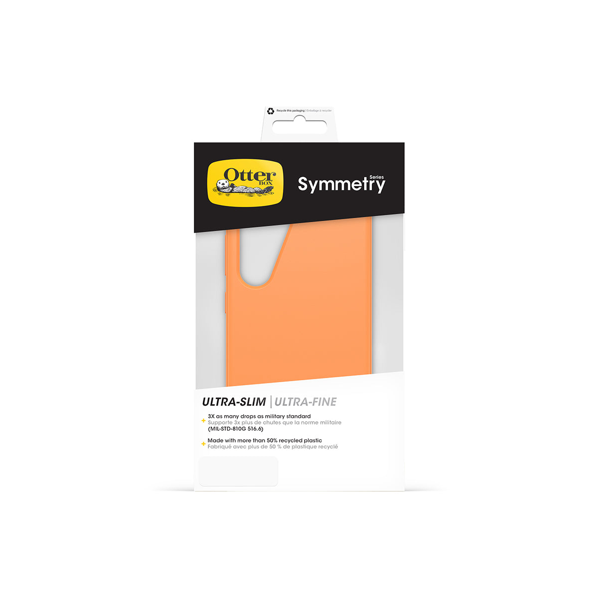 Otterbox Symmetry Phone Case for Samsung Galaxy S24 - Orange