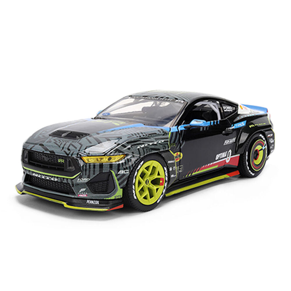 Jada 1:24 Big Time Muscle 2025 Ford Mustang RTR Vaughn Gitten Jr. Diecast Car