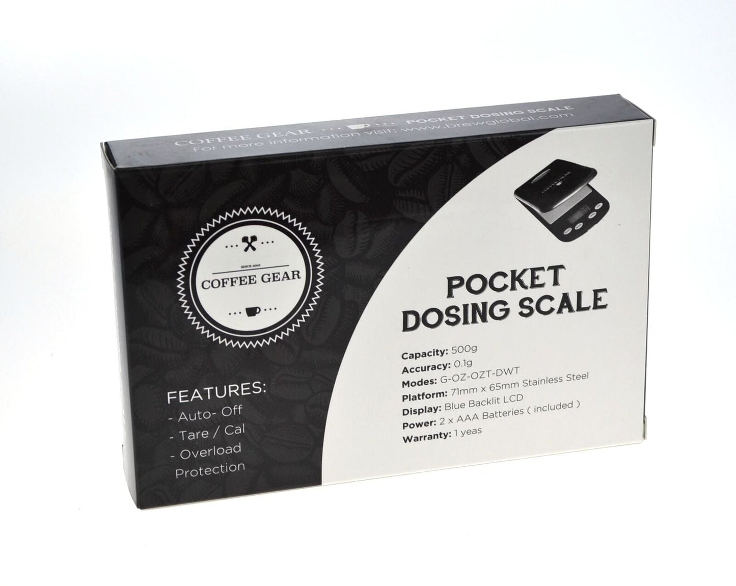 Rhinowares Gear Pocket Scale - 1Kg